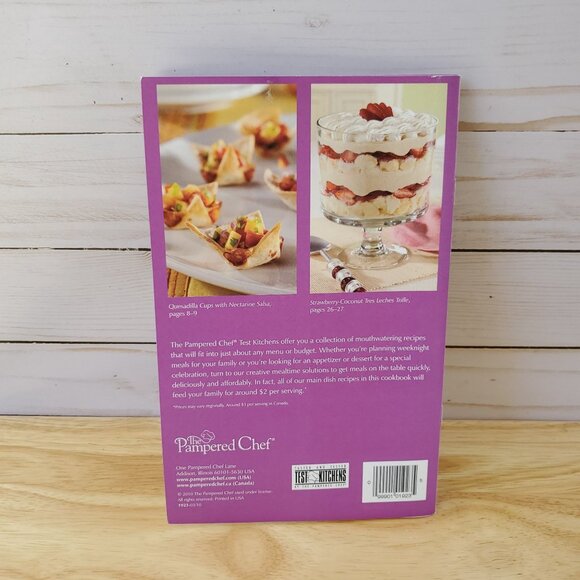 The Pampered Chef Seasons Best Recipe Collection Lot 2004, 2009, 2010 - Picture 12 of 14
